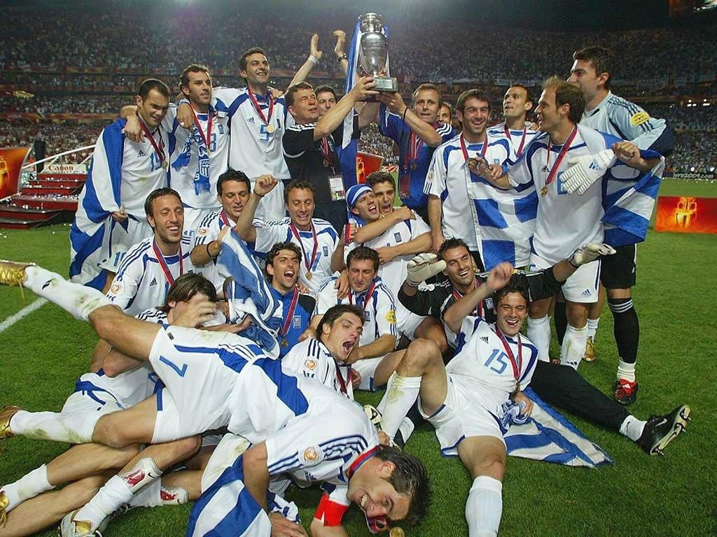 Чемпион Европы 2004 года сборная Греции