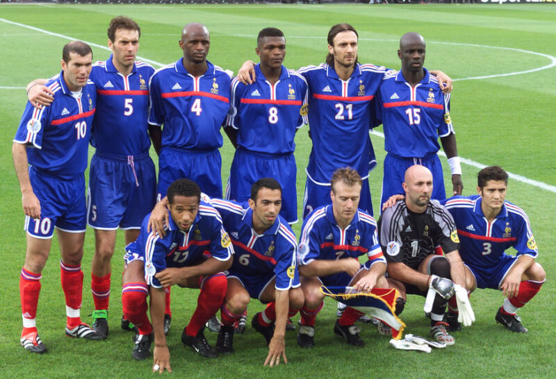 Евро-2000: сборная Франции