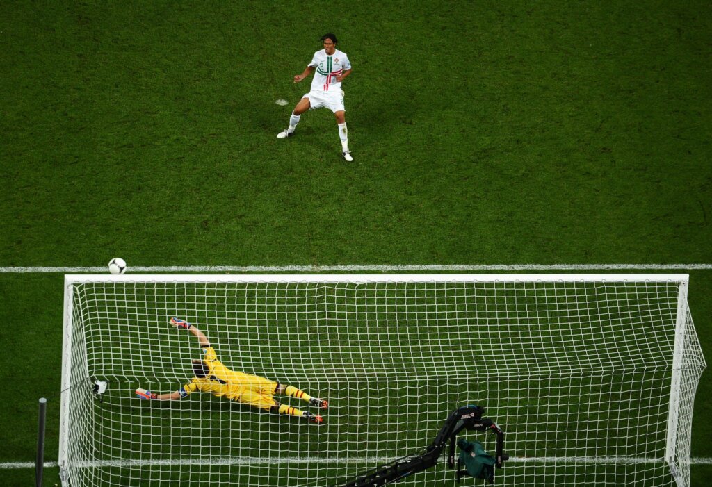 Евро-2012: серия пенальти Испания - Португалия