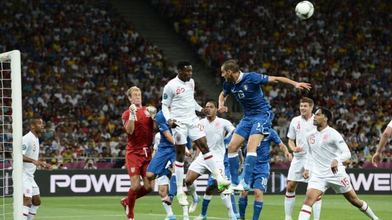 Евро-2012: Италия - Англия
