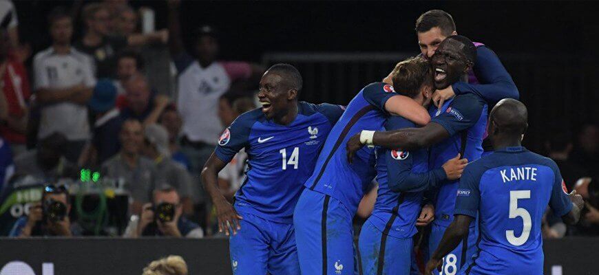 Топ-десятка матчей сборной Франции на чемпионатах Европы