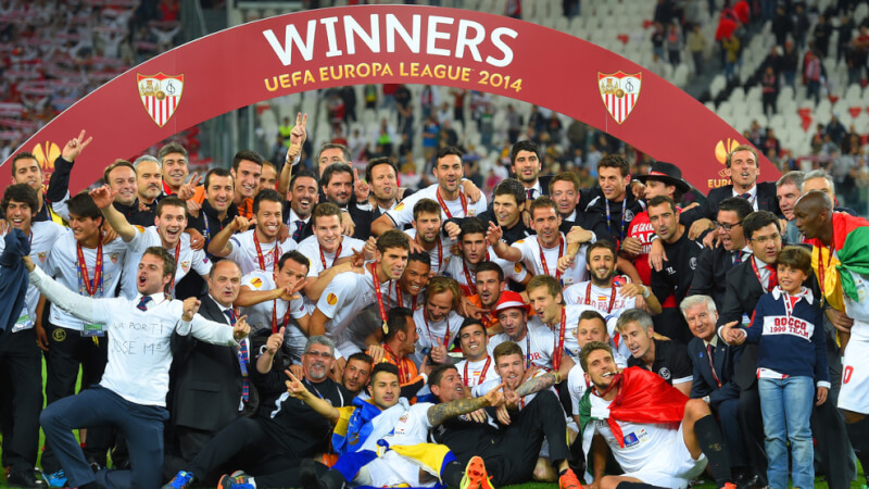 Победитель Лиги Европы-2014 "Севилья"