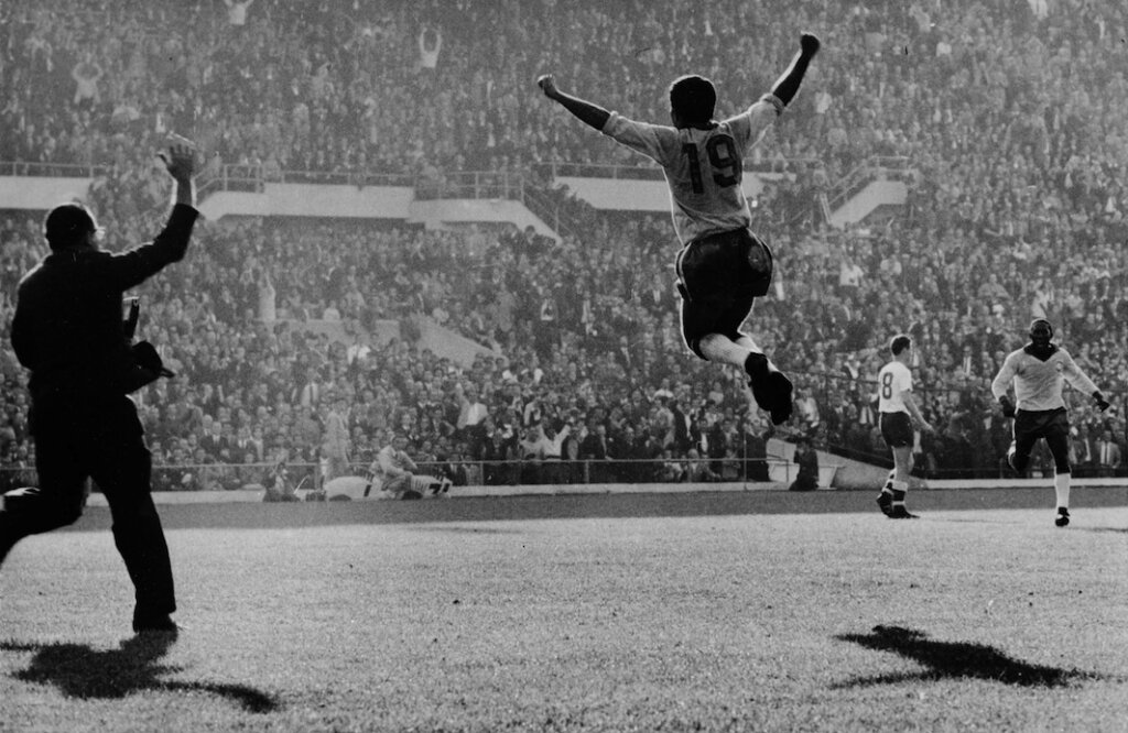 ЧМ-1962. Бразилия - Англия: гол Вава