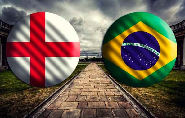 Футбольные противостояния: Бразилия - Англия