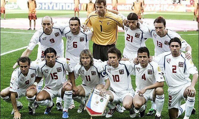 Сборная Чехии на чемпионате Европы 2004 года