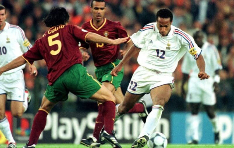 Евро-2000: Франция - Португалия, эпизод матча