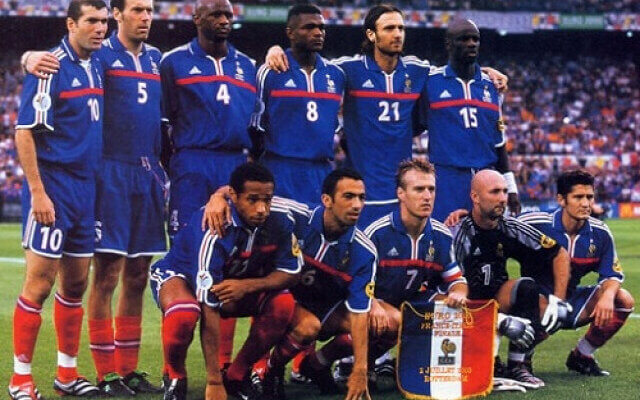 Сборная Франции на чемпионате Европы 2000 года