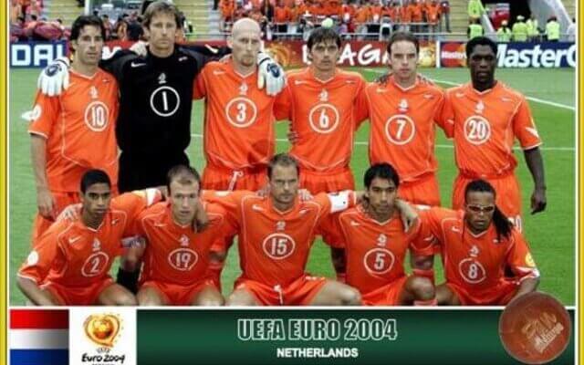 Сборная Голландии на чемпионате Европы 2004 года