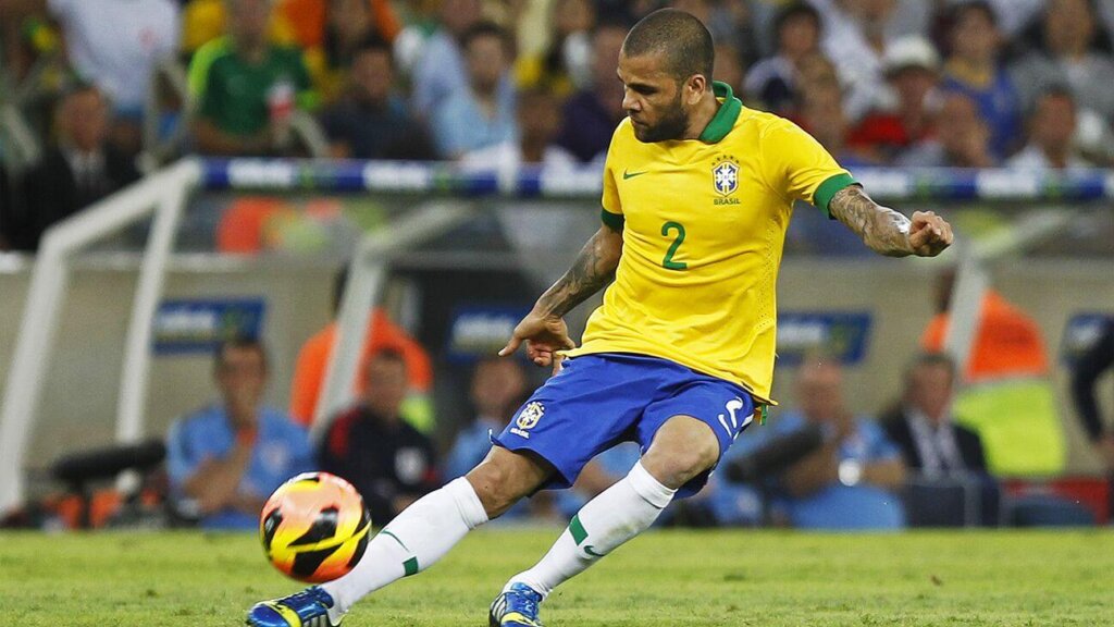 Футболист сборной Бразилии Дани Алвес