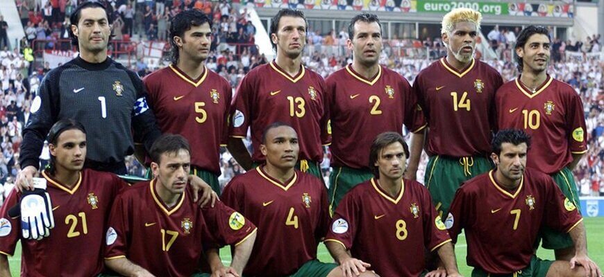 Сборная Португалии на чемпионате Европы 2000 года