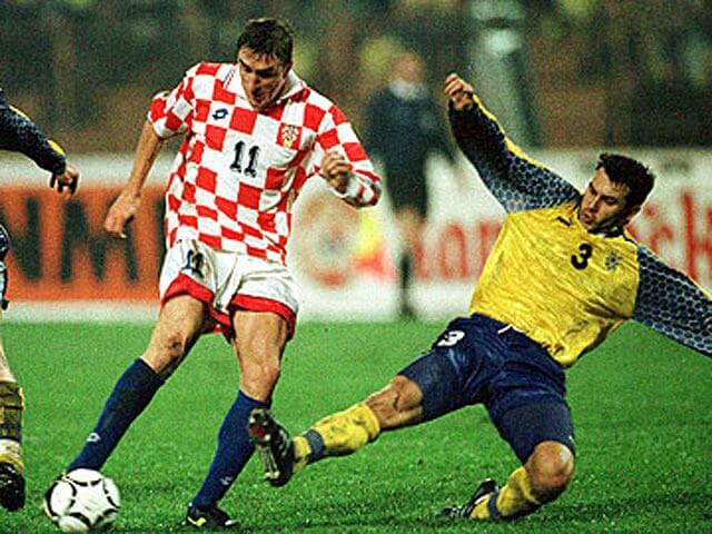Хорватия - Украина, стыковой матч (1997 год)