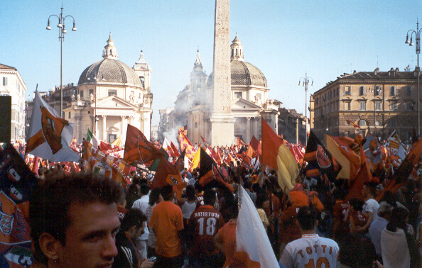 Праздник на улицах Рима