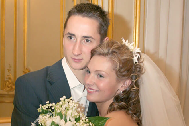 Владимир Быстров с женой Алёной