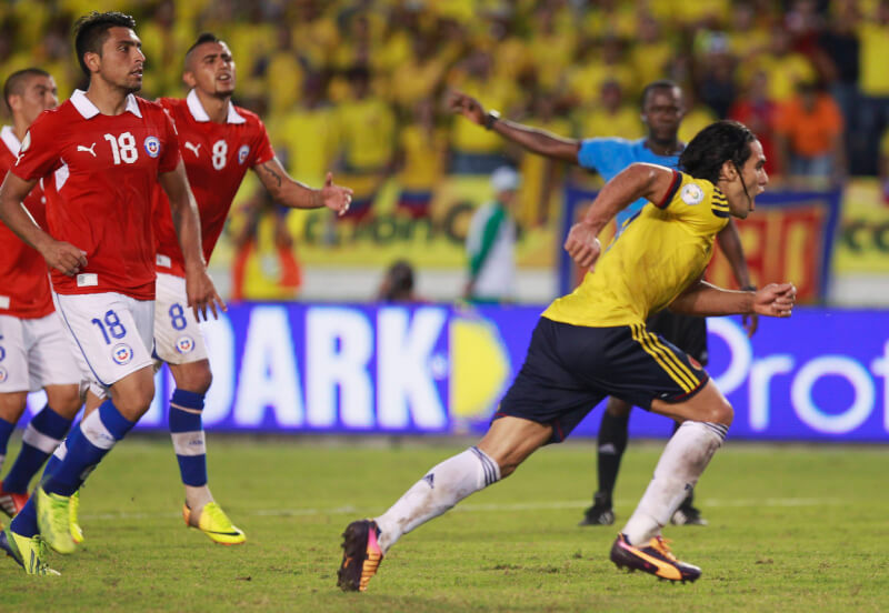 Колумбия - Чили: отборочный матч