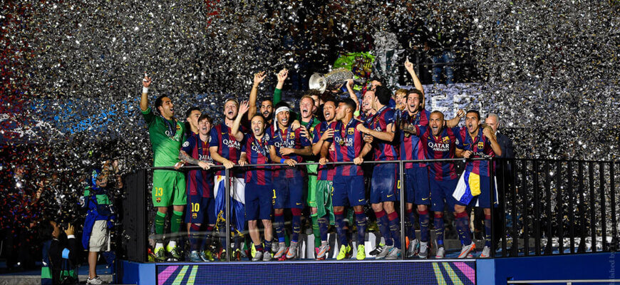 Путь чемпионов: "Барселона-2015"