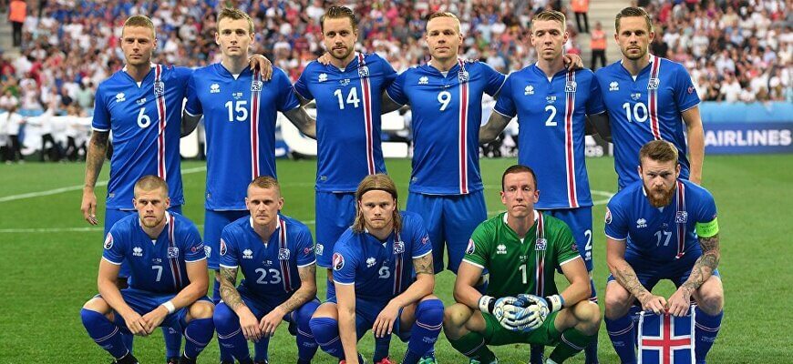 Сборная Исландии на чемпионате Европы 2016 года