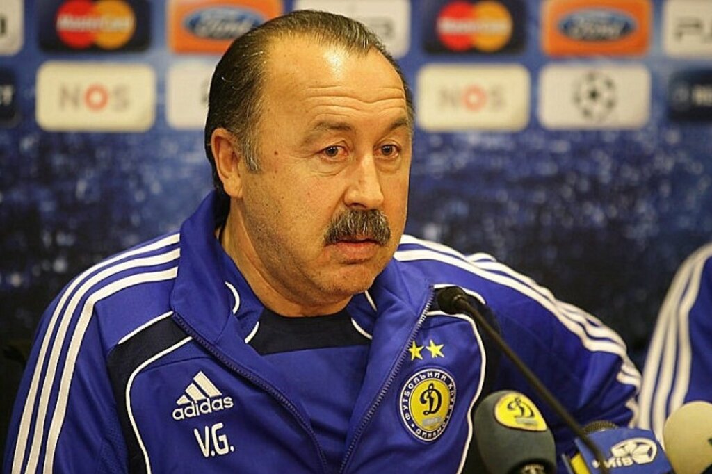Тренер "Динамо" (Киев) Валерий Газзаев