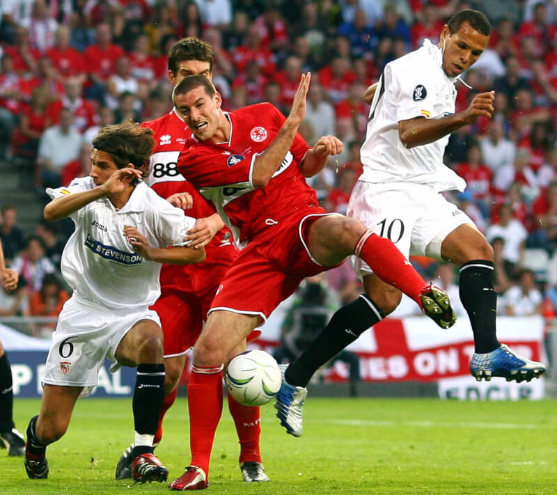 Финал Кубка УЕФА-2006: эпизод матча