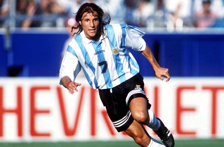 Нападающий сборной Аргентины Клаудио Каниджа