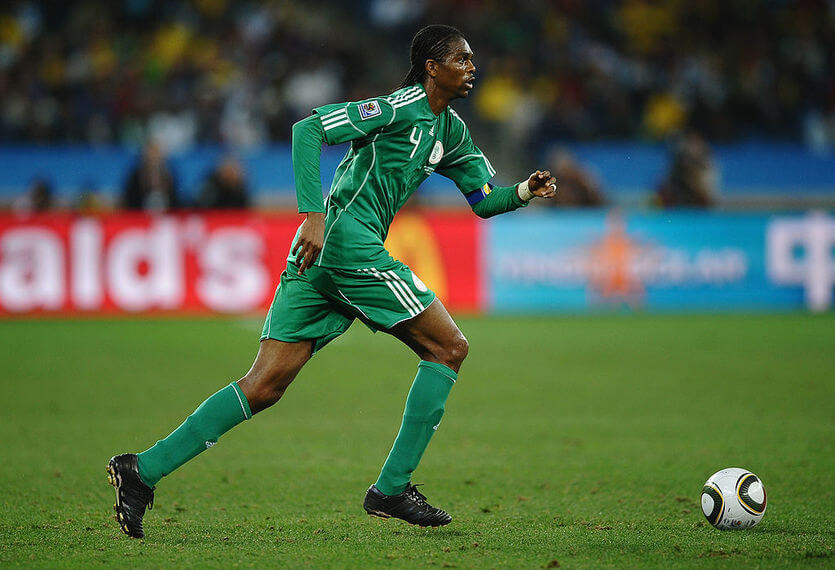 Нванкво Кану - капитан сборной Нигерии