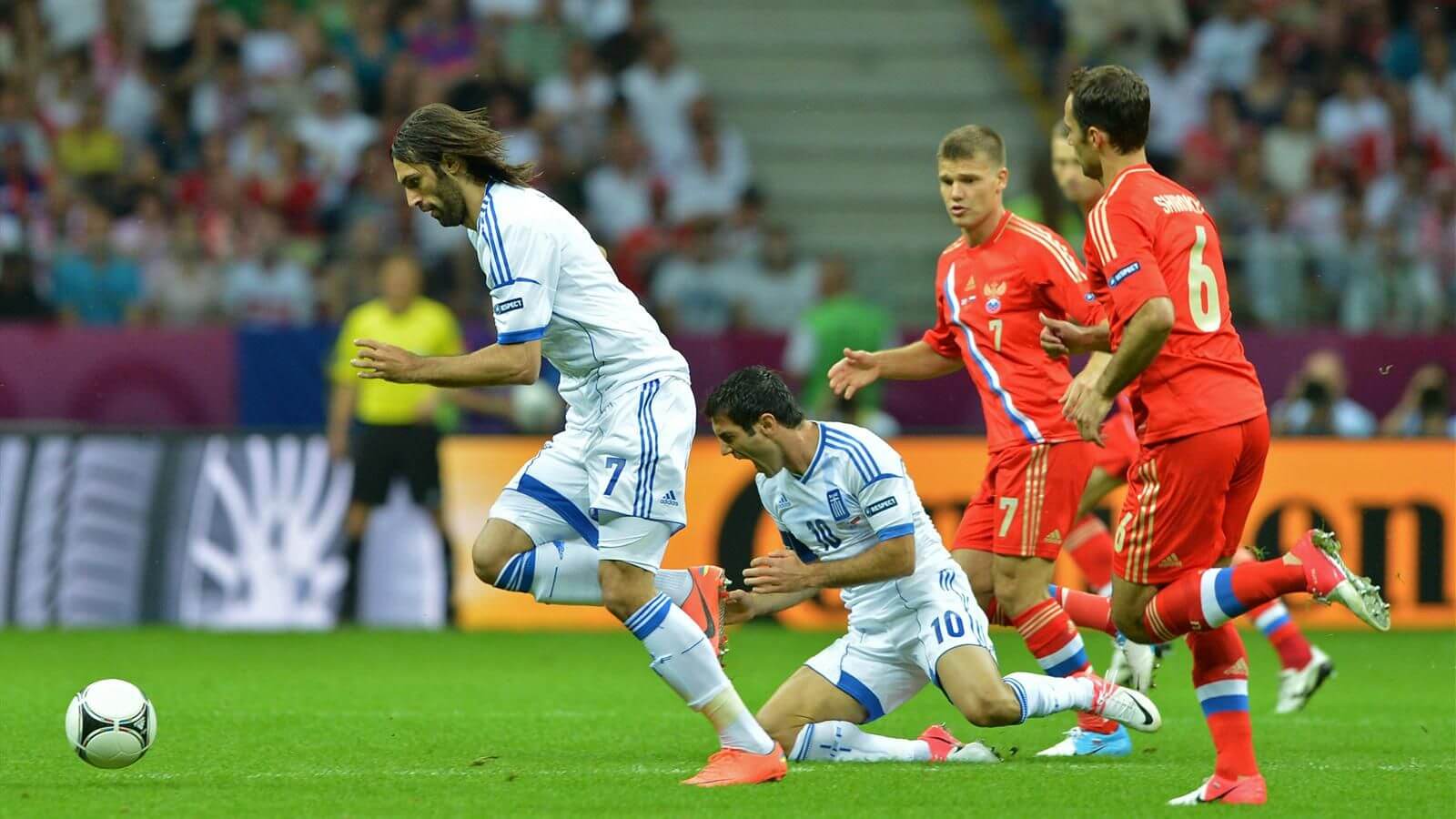 Евро-2012: Греция - Россия