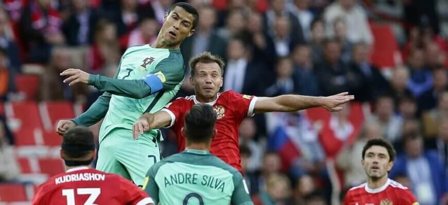 Футбольные противостояния: Россия - Португалия