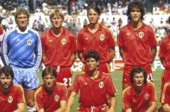 Сборная Бельгии на чемпионате мира 1986 года