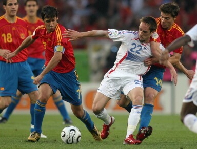 Франция - Испания, 2006: эпизод матча