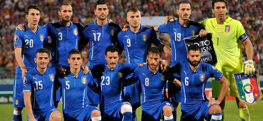 Сборная Италии на чемпионате Европы 2016 года