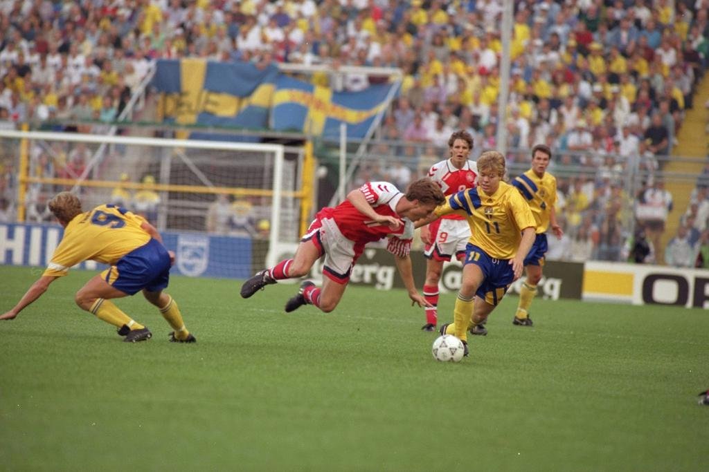 Евро-1992: Швеция - Дания