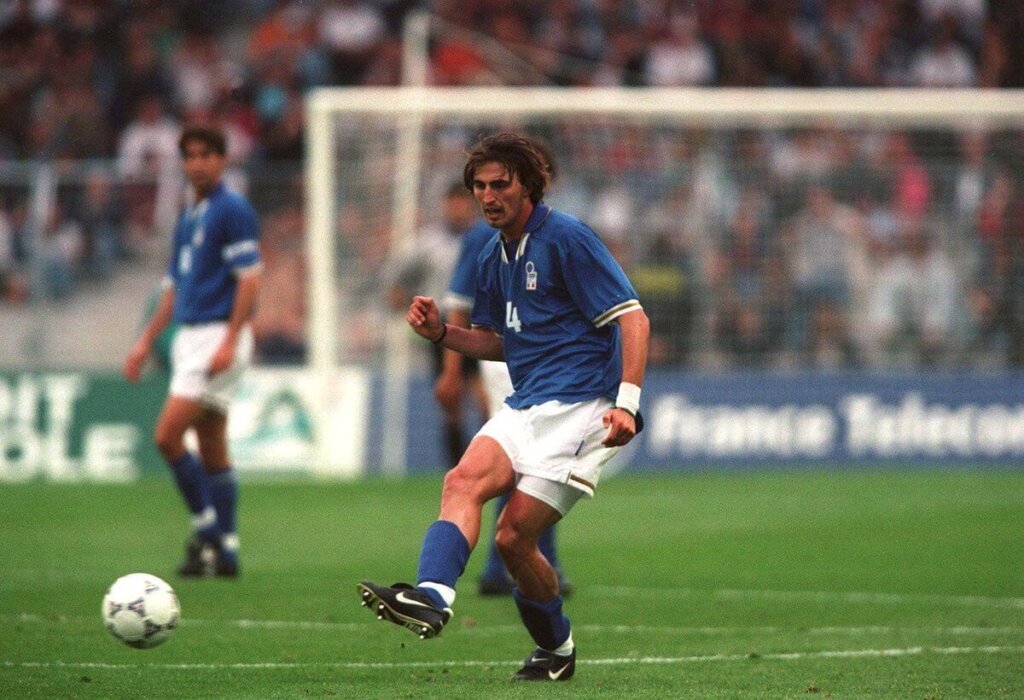 Футболист сборной Италии Дино Баджо