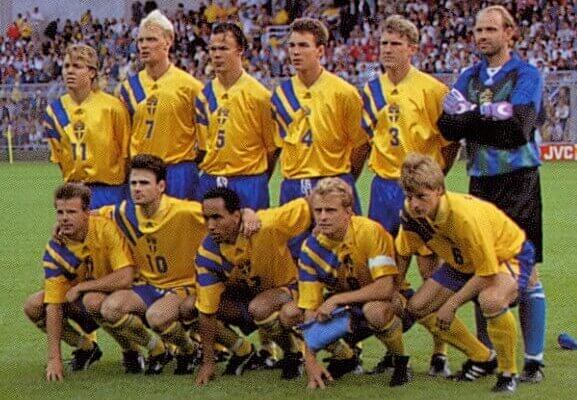 Сборная Швеции на чемпионате Европы 1992 года