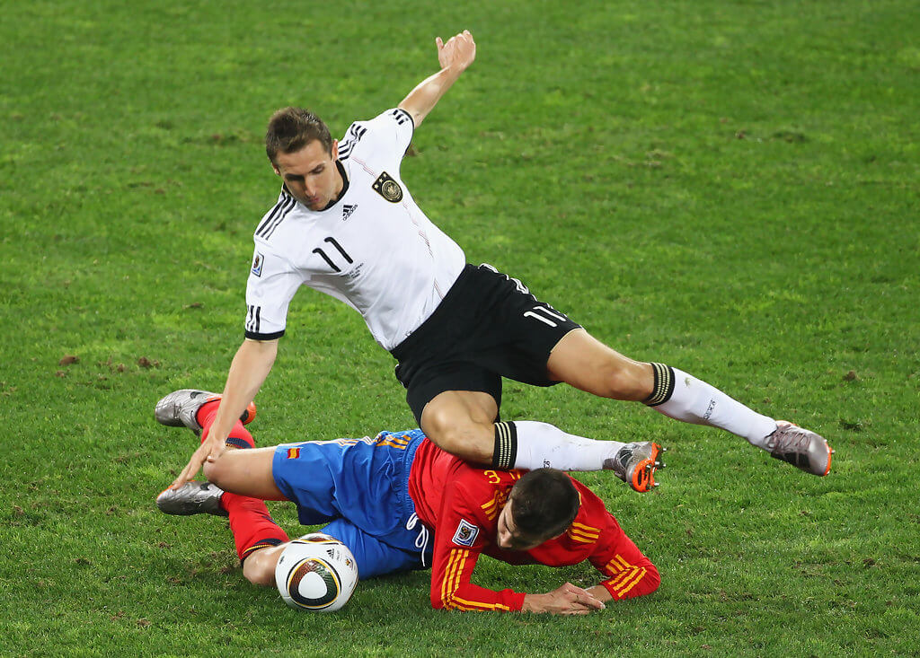 Испания - Германия, 2010: эпизод матча
