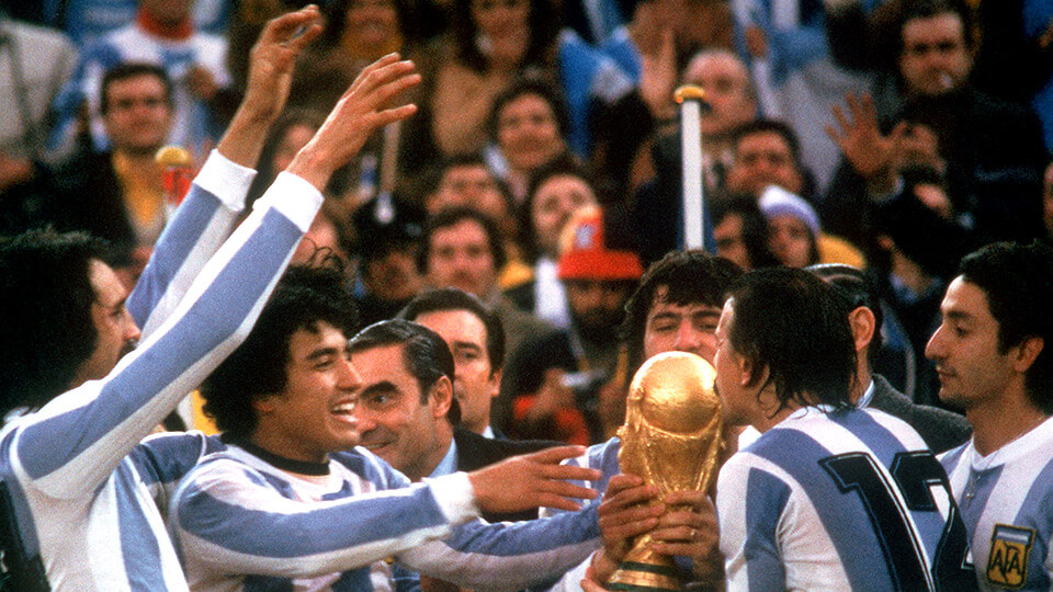 Сборная Аргентины - чемпион мира 1978