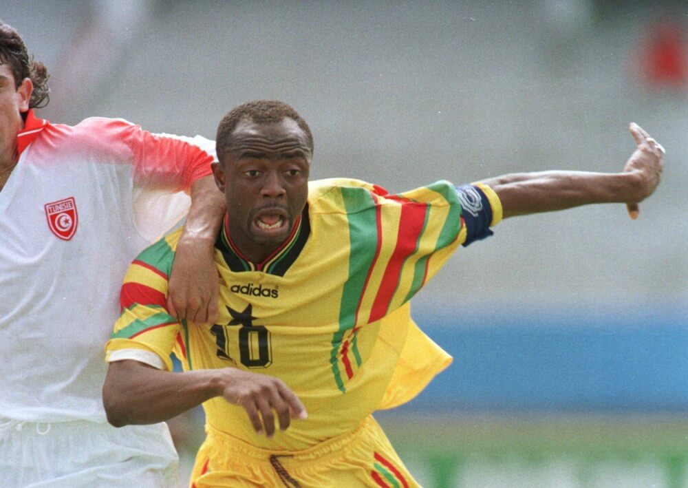 Абеди Пеле - капитан сборной Ганы