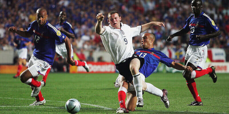 Франция - Англия на Евро-2004
