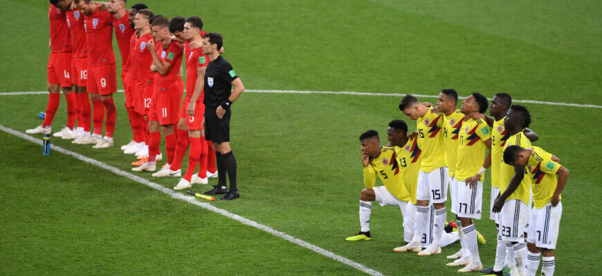 Англия - Колумбия на ЧМ-2018