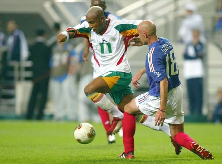 Футболист сборной Сенегала Эль-Хаджи Диуф