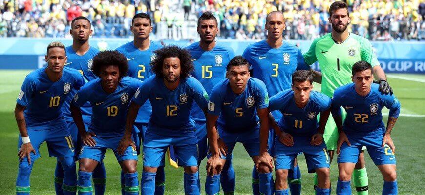 Сборная Бразилии на чемпионате мира 2018 года