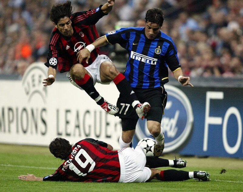 ЛЧ 2002-2003 "Милан" - "Интер"