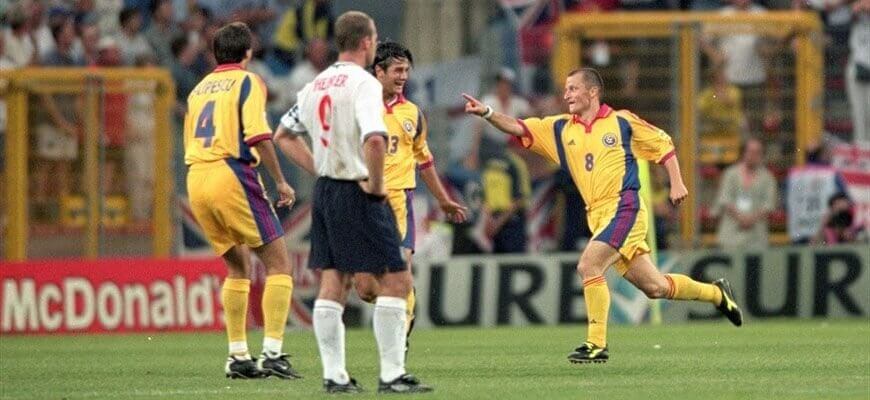 Румыния - Англия на Евро-2000
