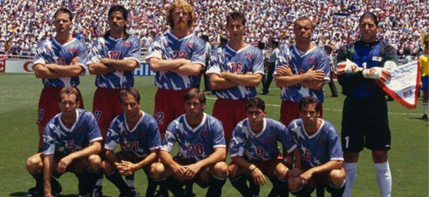 Сборная США на чемпионате мира 1994 года