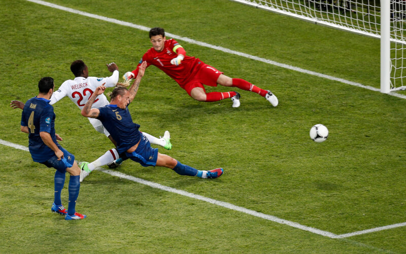 Евро-2012: Англия - Франция