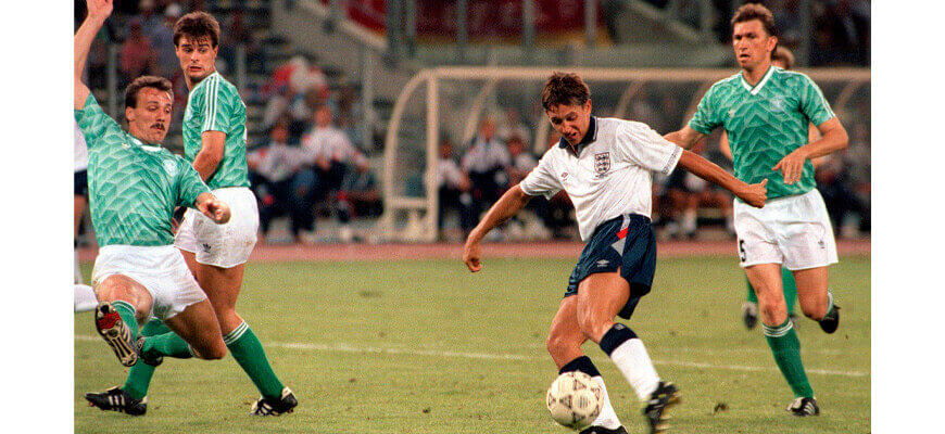 ФРГ - Англия: полуфинал ЧМ-1990