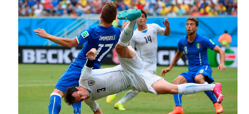 Футбольные противостояния: Италия - Уругвай