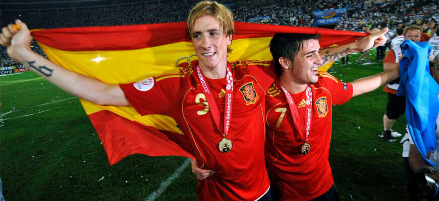 Лучшие нападающие сборной Испании