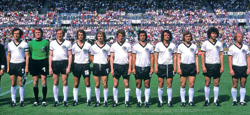 Сборная ФРГ на чемпионате мира 1974 года