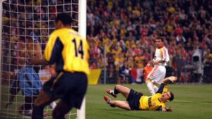 Финал Кубка УЕФА 2000 года: эпизод матча