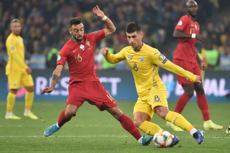Отборочный матч Украина - Португалия