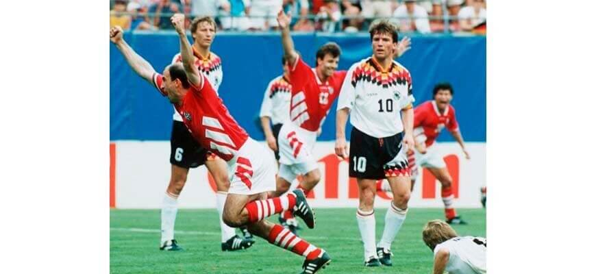 Болгария - Германия: четвертьфинал ЧМ-1994